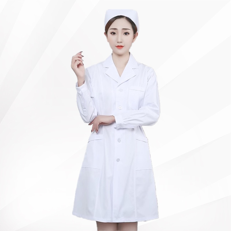 Medical Lab Officer - زي طبي للنساء ذوات المقاسات الكبيرة،