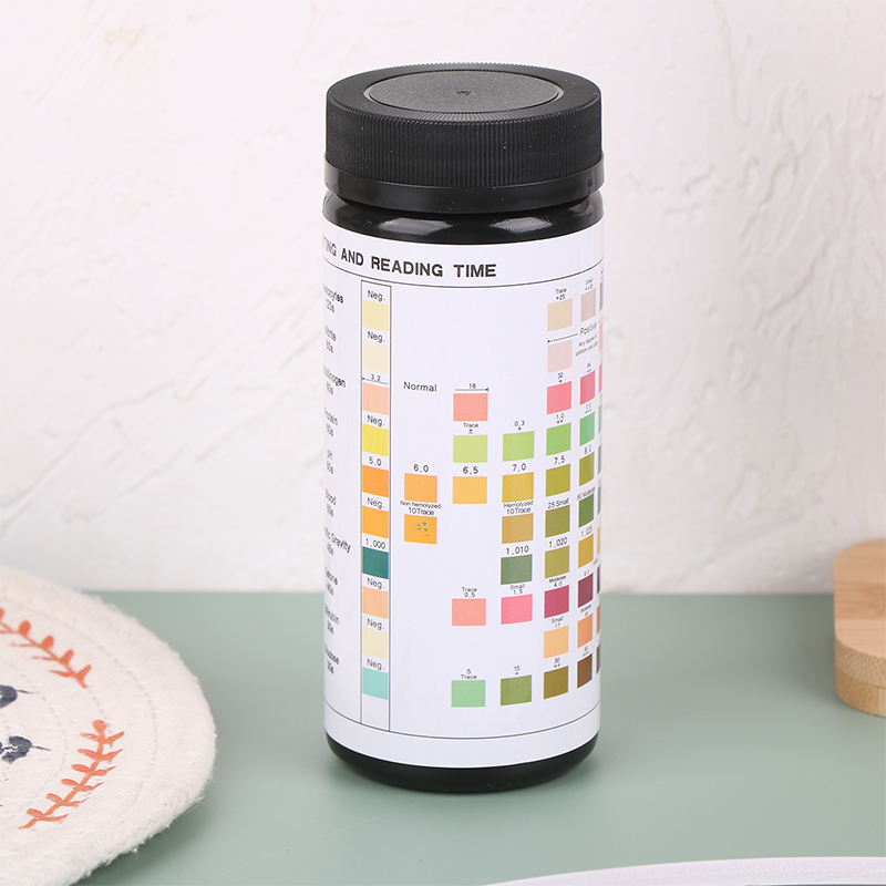 مجموعة شرائط كاشف البول ، كاشف - مراجعة Urinalysis Reagent Strip وسعره