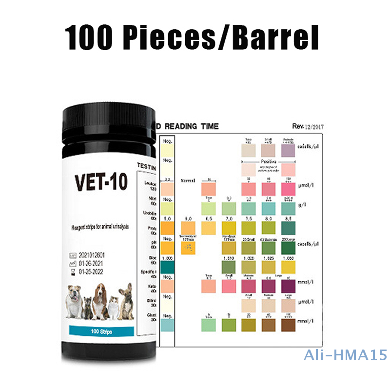 100 قطعة 10-معلمات شرائط اختبا - مراجعة Urinalysis Reagent Strip وسعره