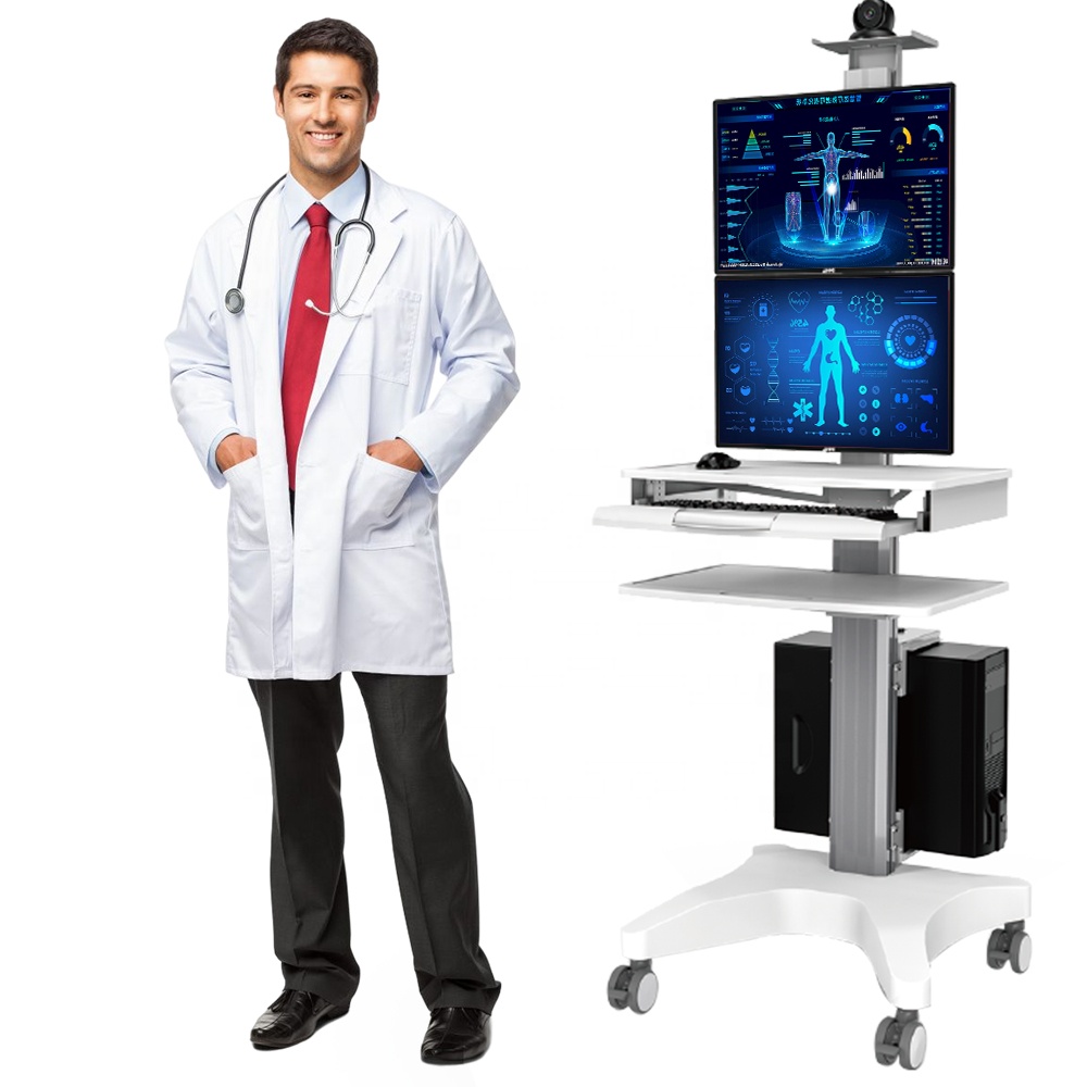 عربة طبية متحركة قابلة للتعديل - مراجعة Medical Lab Officer وسعره