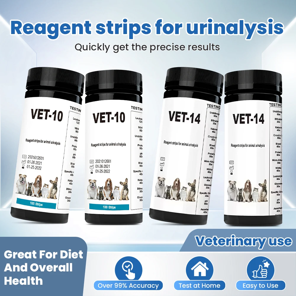 شرائط اختبار محلل البول البيطر - مراجعة Urinalysis Reagent Strip وسعره